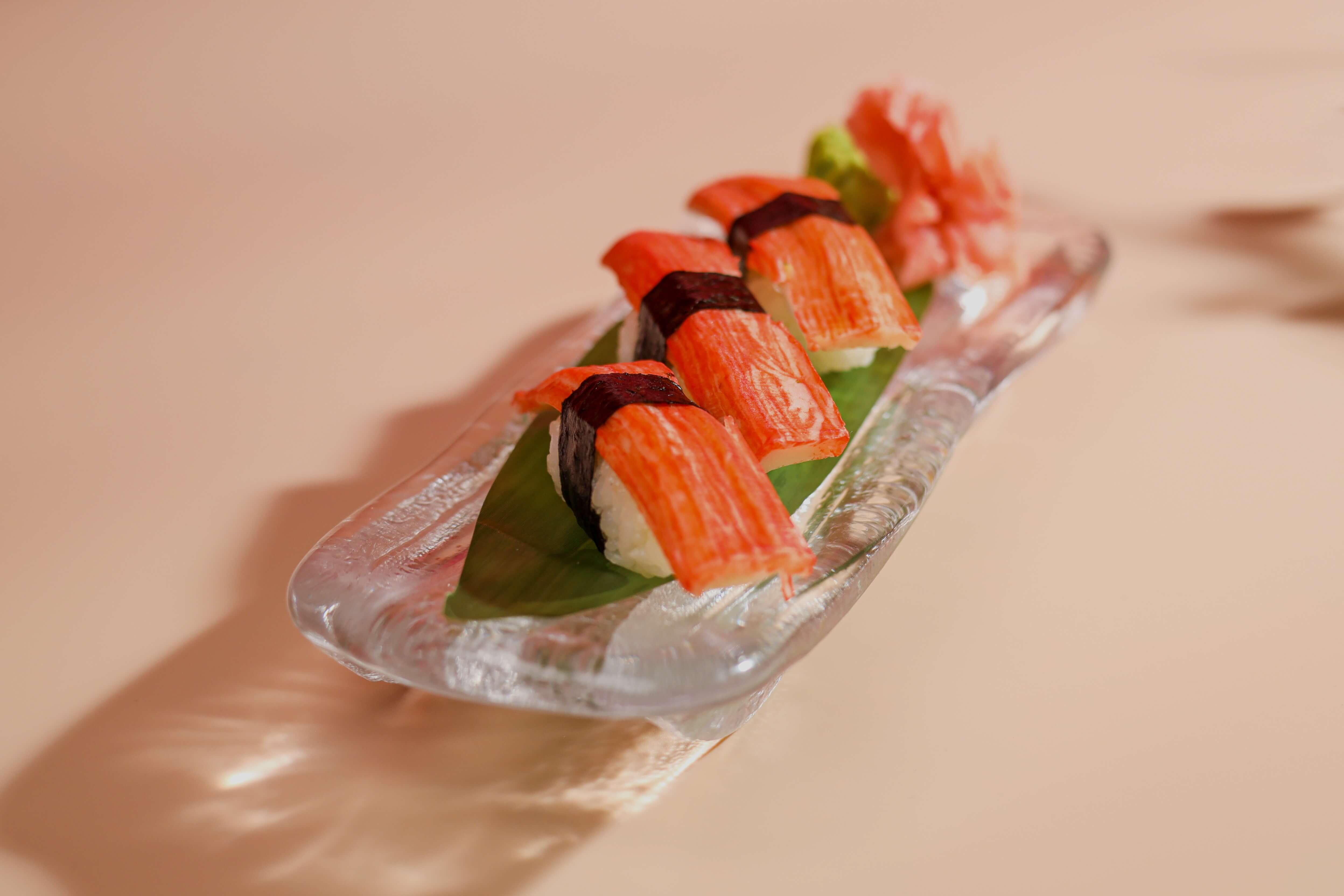 Crab Nigiri (3 Pieces)